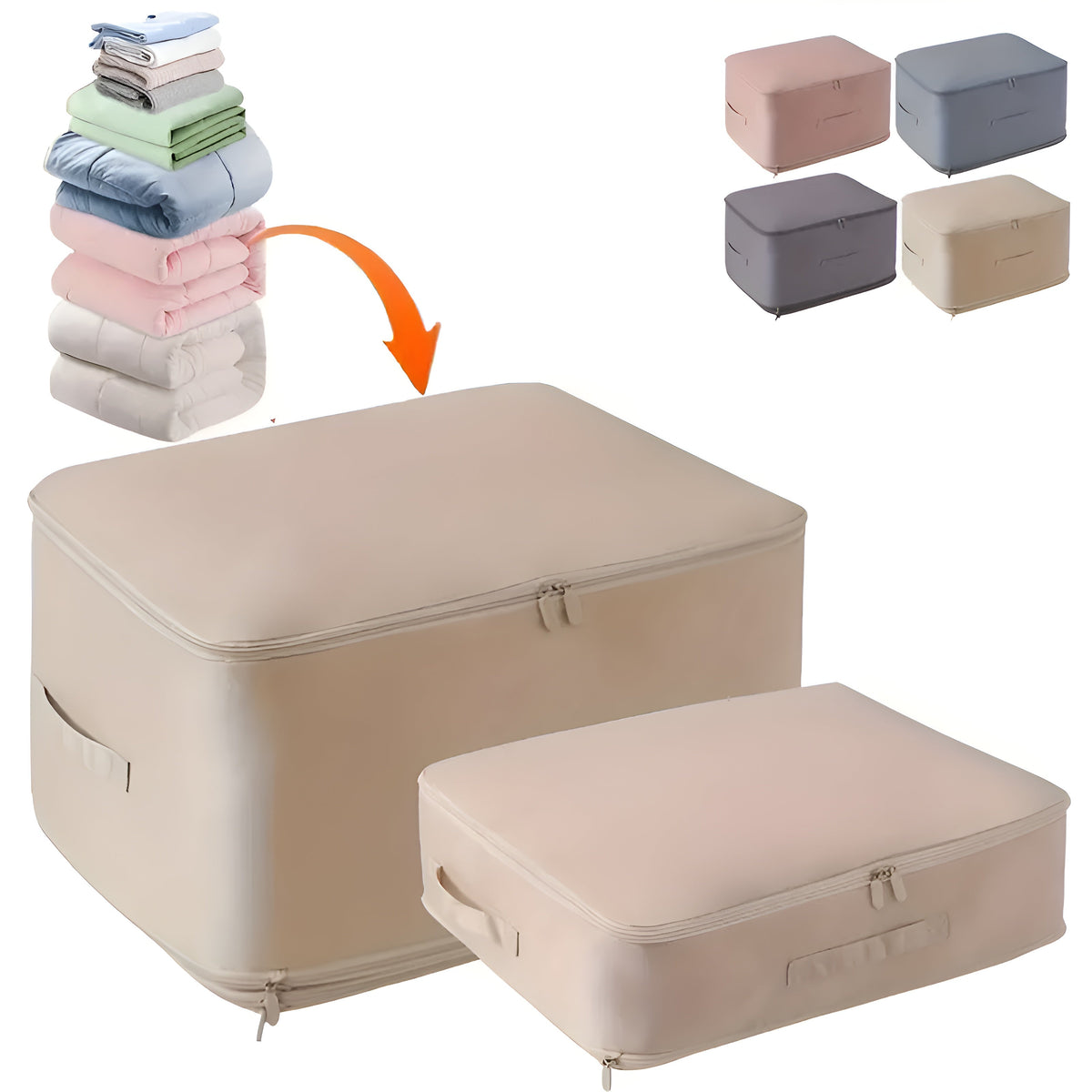 Airtight Space-Saving Bags for Storing Clothes and Bedding
