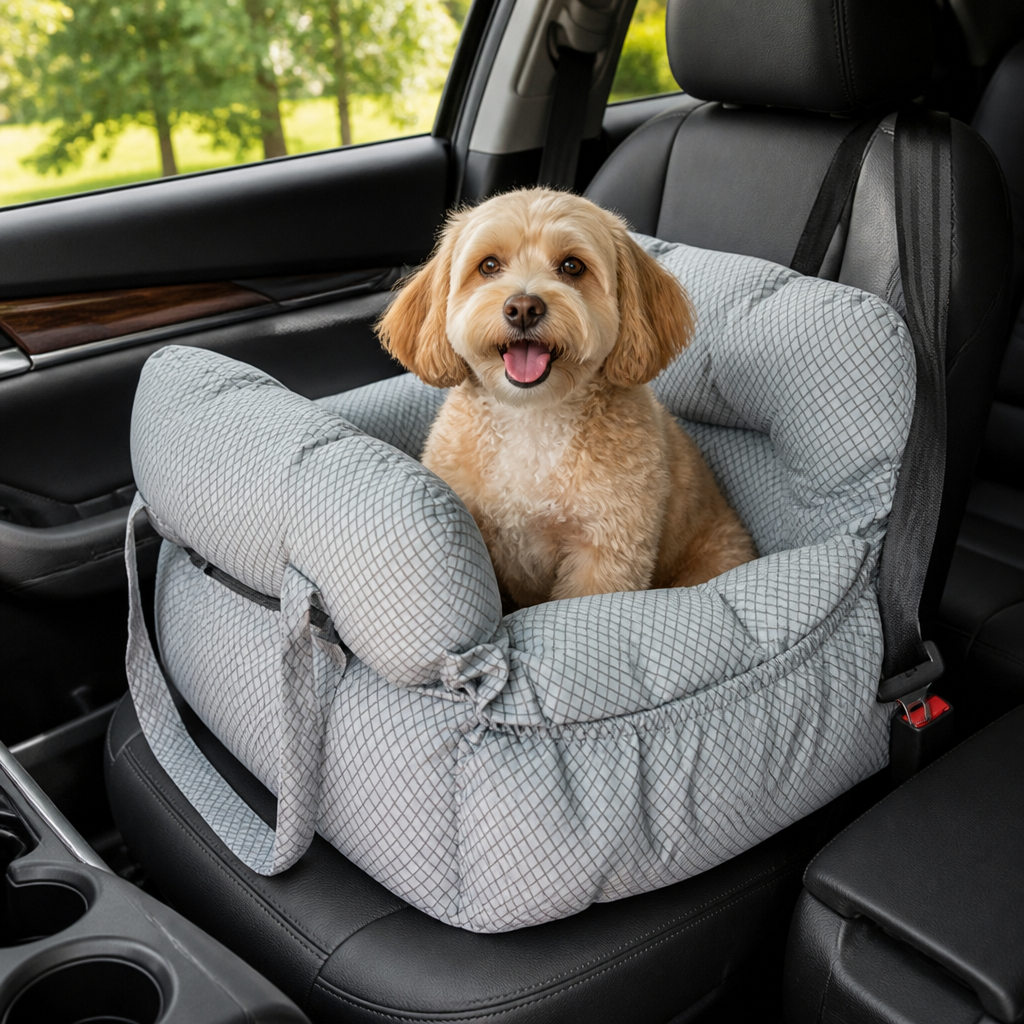 DogBedHouse Safety Hook & Buckle Dog Car Seat