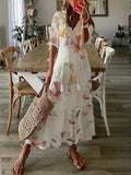 Avencea | Bohemian Maxi Dress - Summer Dress for Effortless Elegance and Comfort
