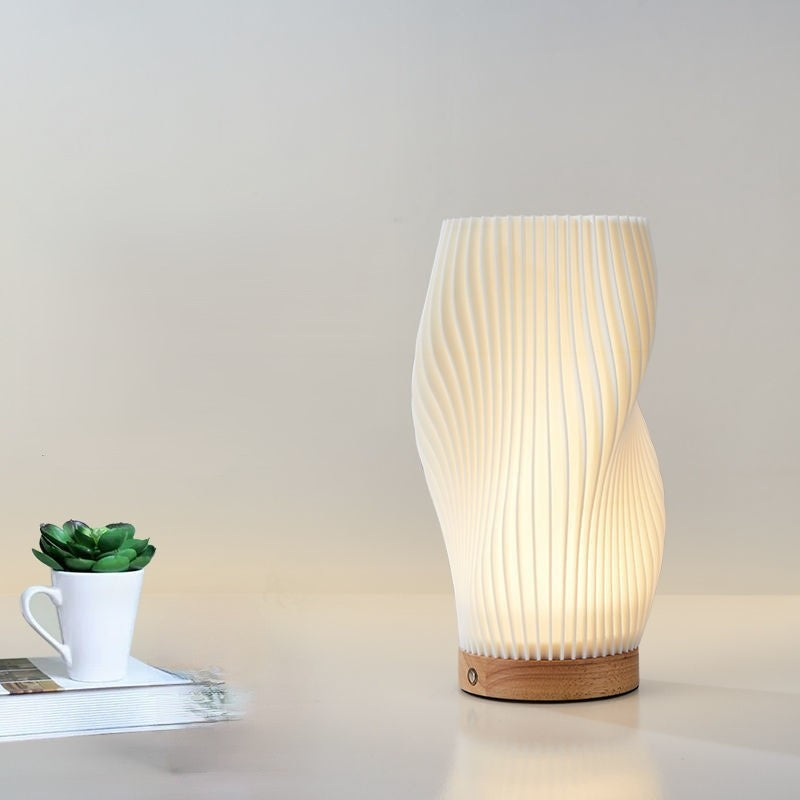 3D Wood Night Light Stylish Ambient Lamp