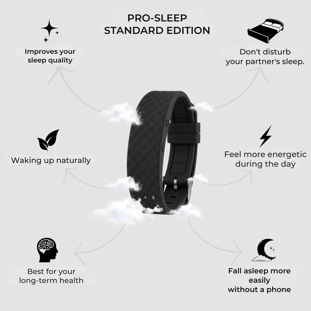 Alarm Clock | Sound-Free Silent Waking | Adjustable Brightness | ProSleep