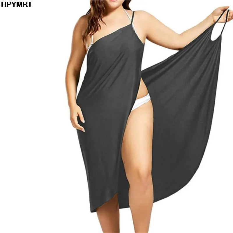 2022 5XL Summer Ladies Halter Dress Solid Color Sexy Suspenders Cross Sleeveless Ladies Clothes Beach Skirt Female Clothing Tops