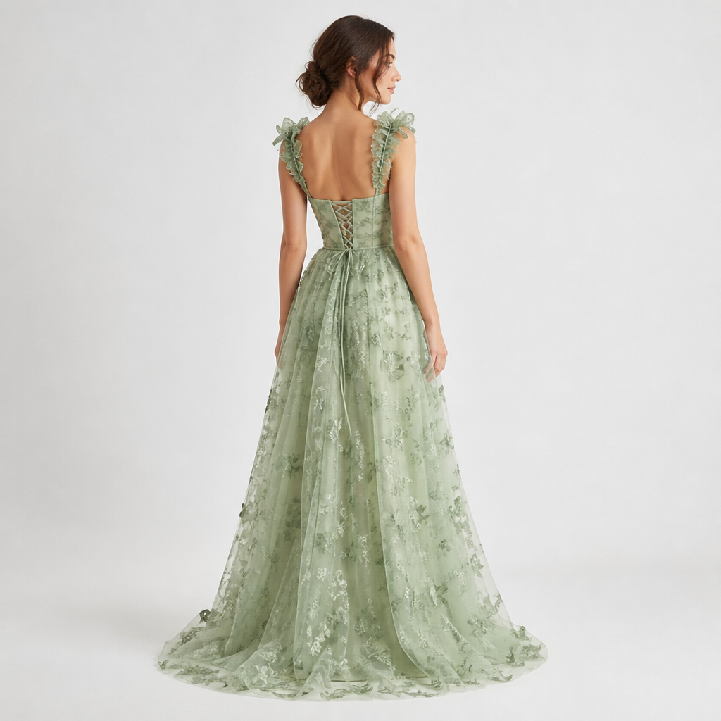 Women's Sleeveless Maxi Dress | Lace Spliced | Floor-Length High-Waist | Comfortable Fit