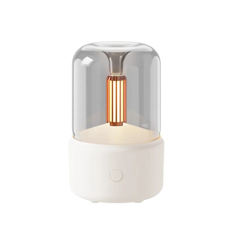2-in-1 Ultrasonic Diffuser and Humidifier – Space-Saving Design for Office and Home