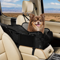 DogBedHouse Breathable Mesh & Cushion Center Console Booster Seat