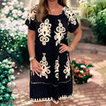 Avencea - Short Dress - Stylish - Linen - Ideal for Spring