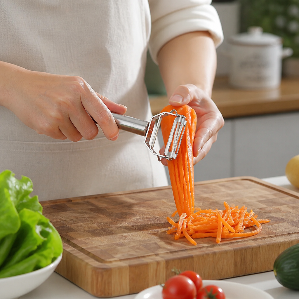 Stainless Steel 2-in-1 Peeler & Grater
