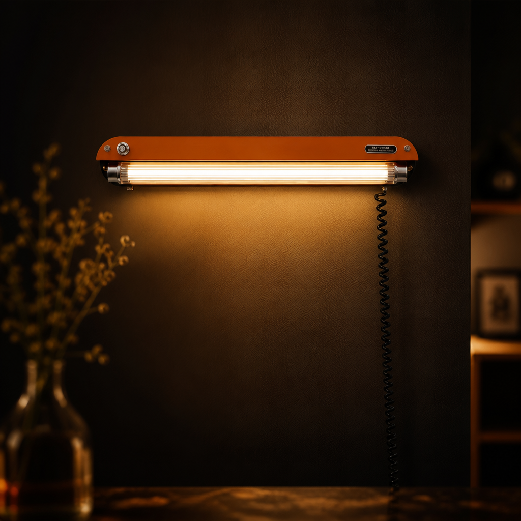 Wall Lamp | Retro Industrial Mechanical Design | Metal Body & Warm Ambient Light