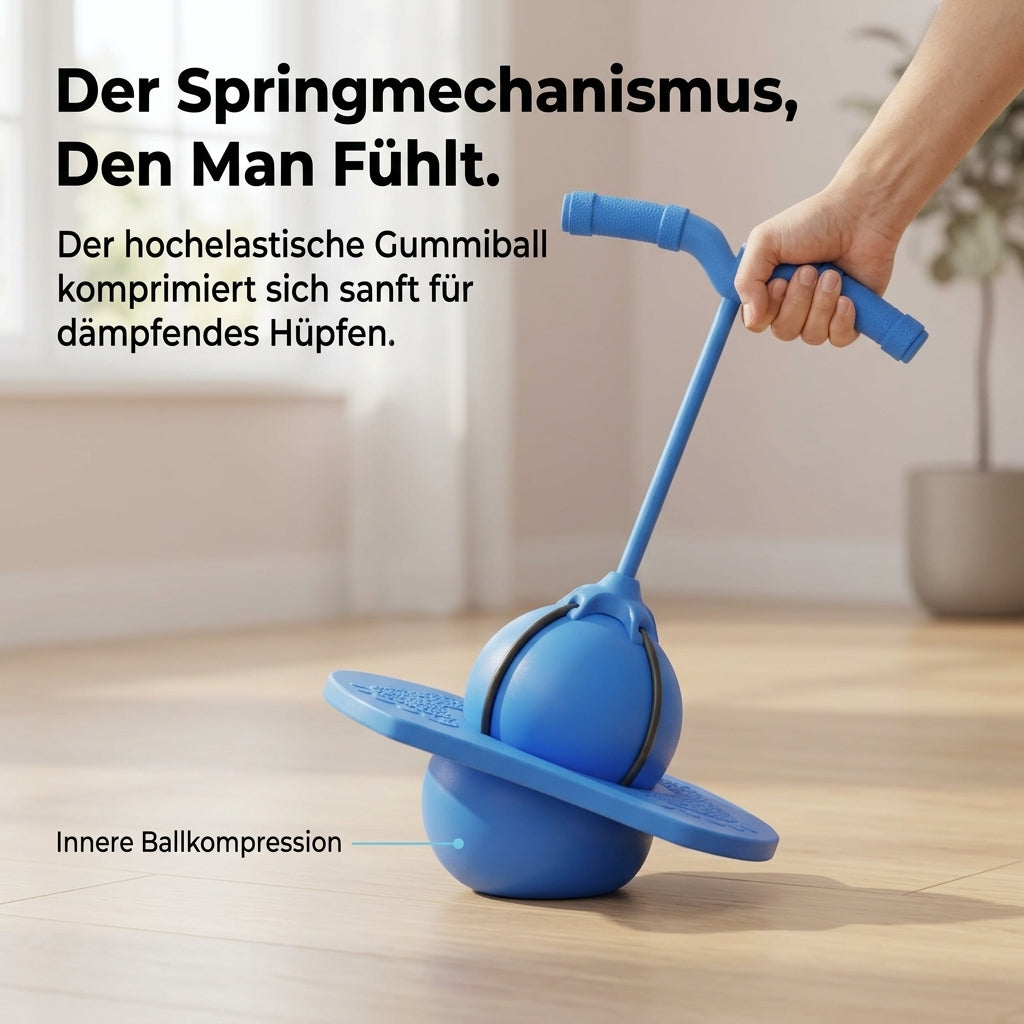 Balance-Trampolinball – Geeignet für Kinder und Erwachsene – Koordination, Bewegung & Spaß für den Heimgebrauch