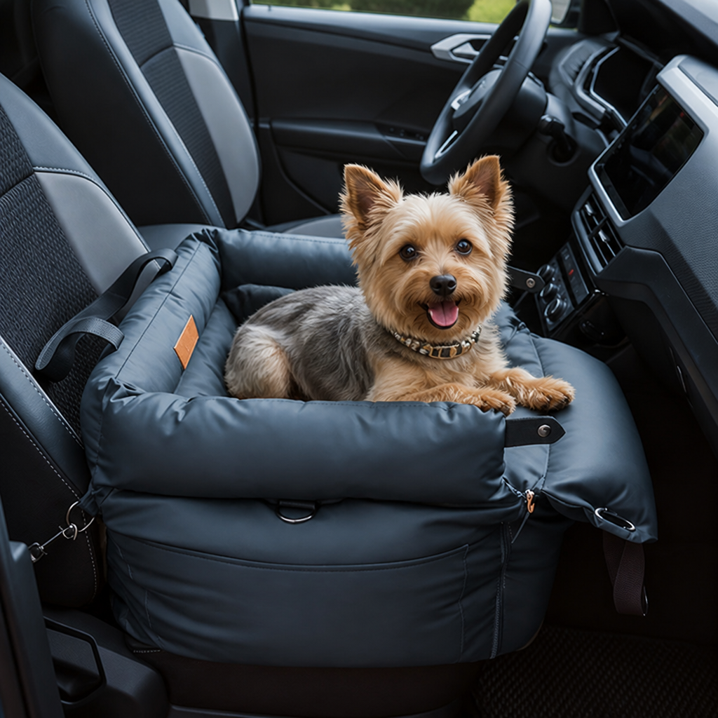 DogBedHouse Chew-Resistant & Washable Dog Car Seat