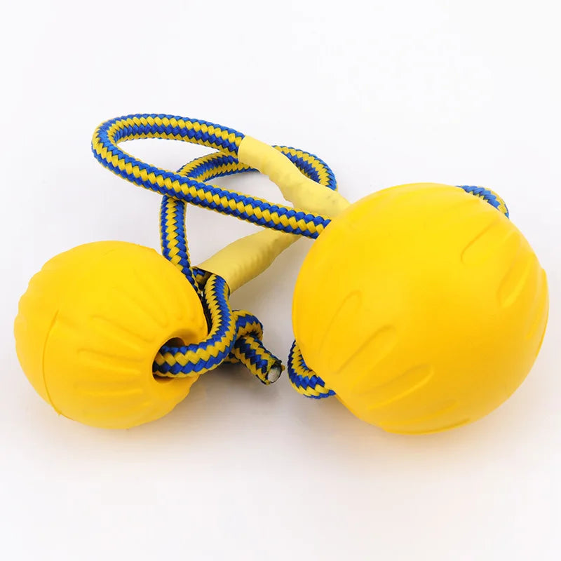 Indestructible EVA Tooth-Cleaning Dog Chew Ball (Solid)