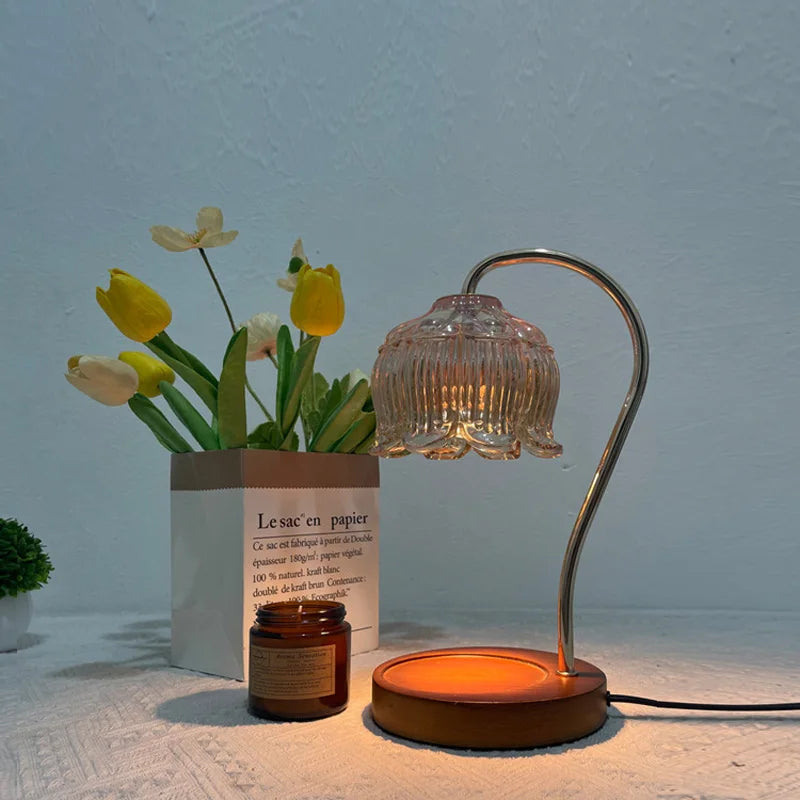 AntiqueAura - Vintage LED Night Lamp