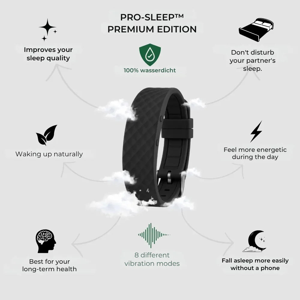 Alarm Clock | Sound-Free Silent Waking | Adjustable Brightness | ProSleep