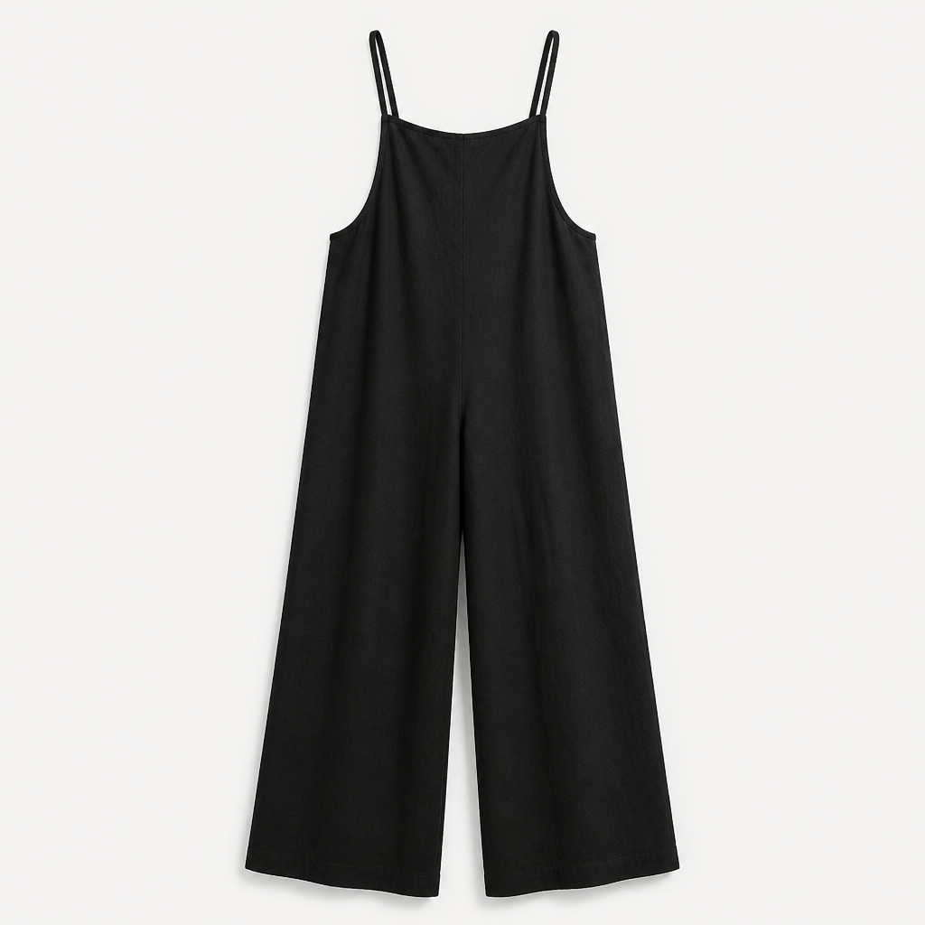 Women's Jumpsuit Spaghetti Strap | Relaxed Fit | Wide Leg, Full Length | Summer Holiday Outfit, Weekend Getaway