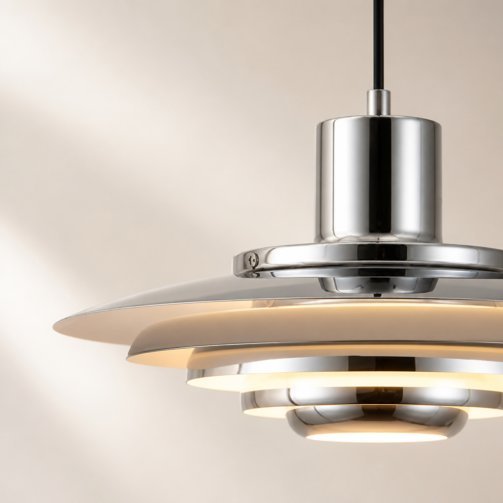 Pendant Light | Nordic Minimalist LED Design | Metal Body & E27 Socket | Adjustable Length