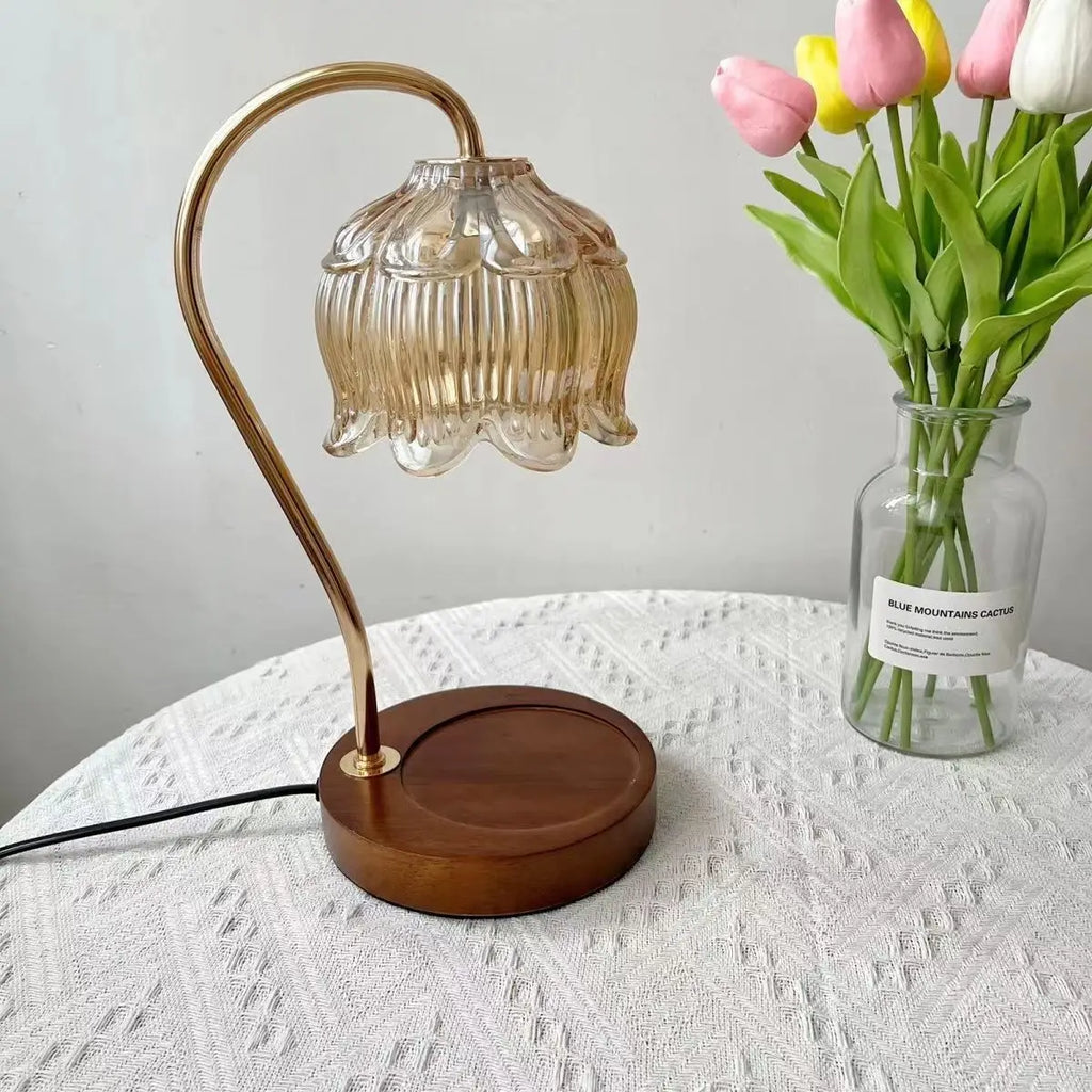 AntiqueAura - Vintage LED Night Lamp