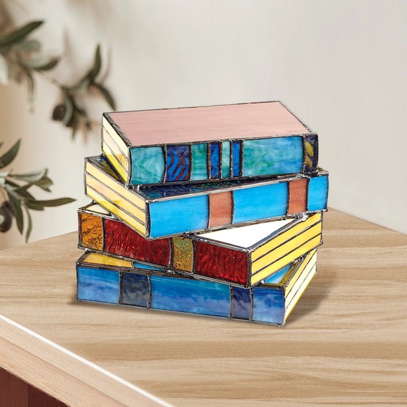 Artistic Mosaic Table Lamp with Soft Light for Living Room and Bedroom