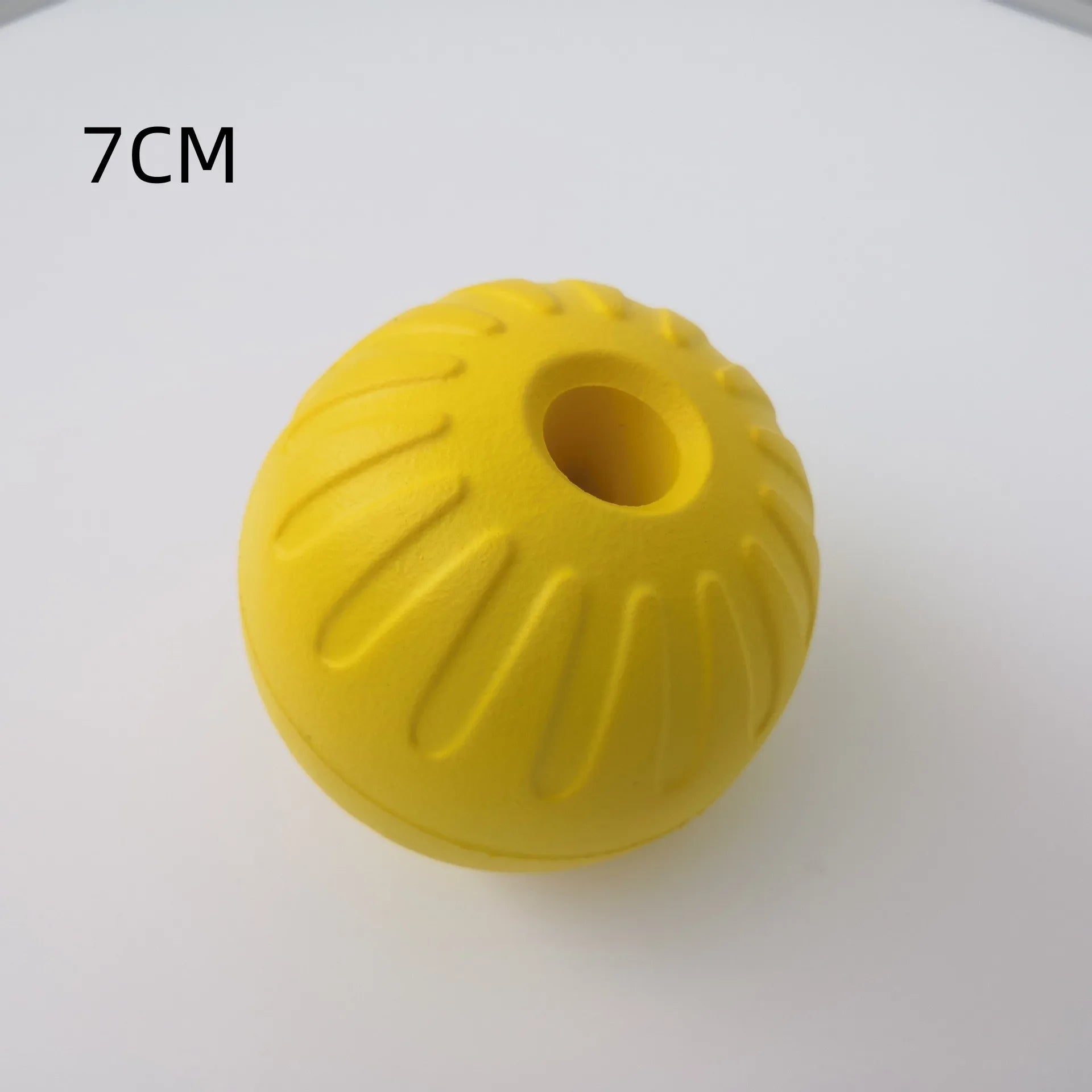 Indestructible EVA Tooth-Cleaning Dog Chew Ball (Solid)