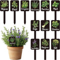 Acrylic Plant Labels Waterproof 12-Piece Set