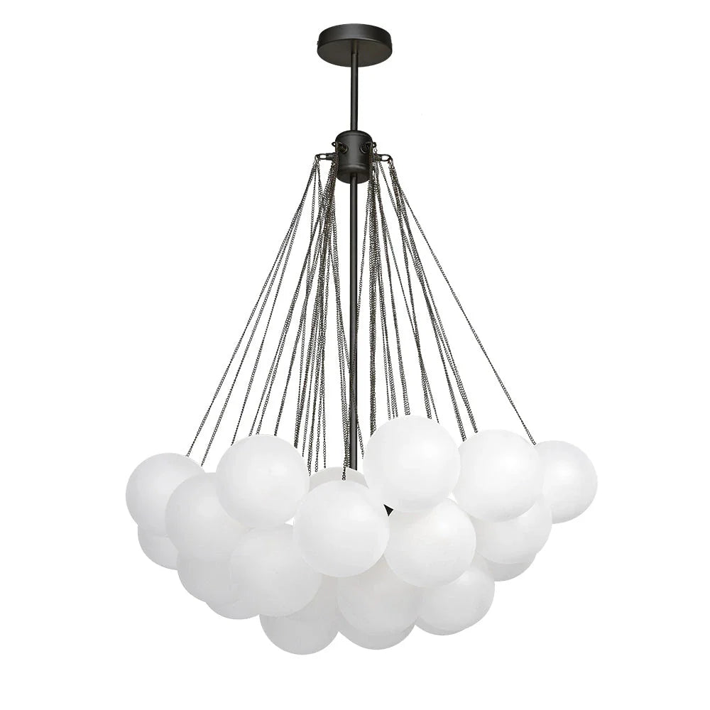 Jem Sculptural Glass Bubble Chandelier