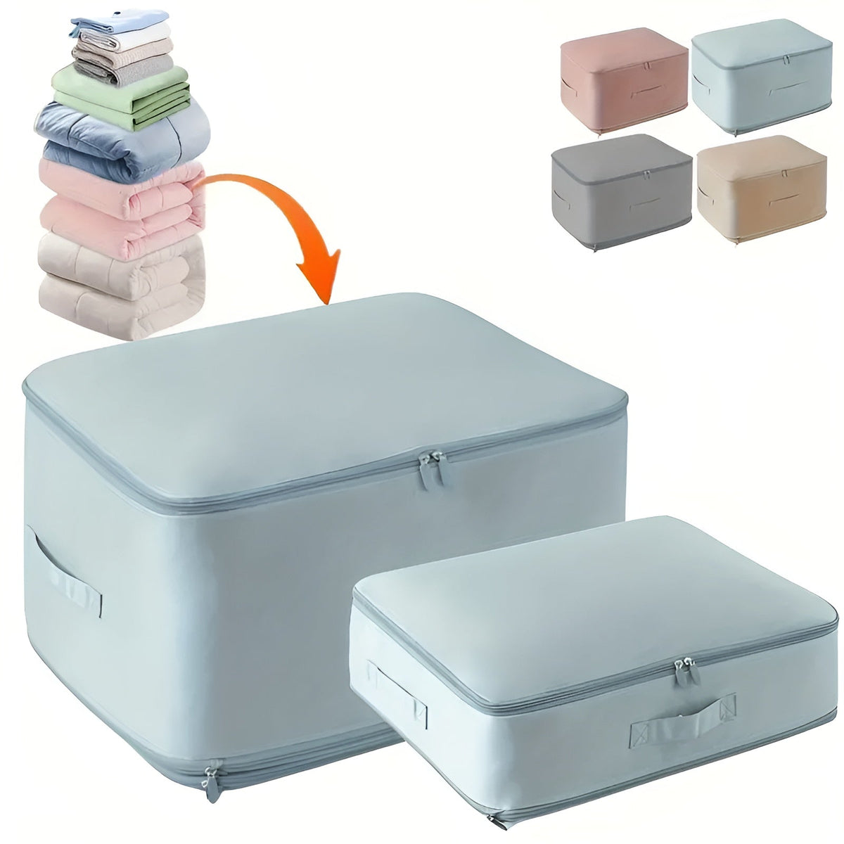 Airtight Space-Saving Bags for Storing Clothes and Bedding