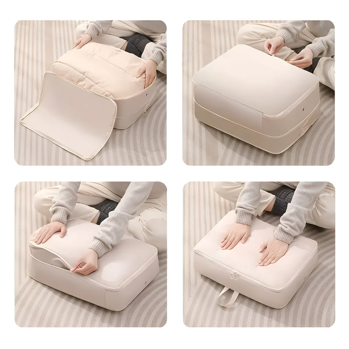 Airtight Space-Saving Bags for Storing Clothes and Bedding