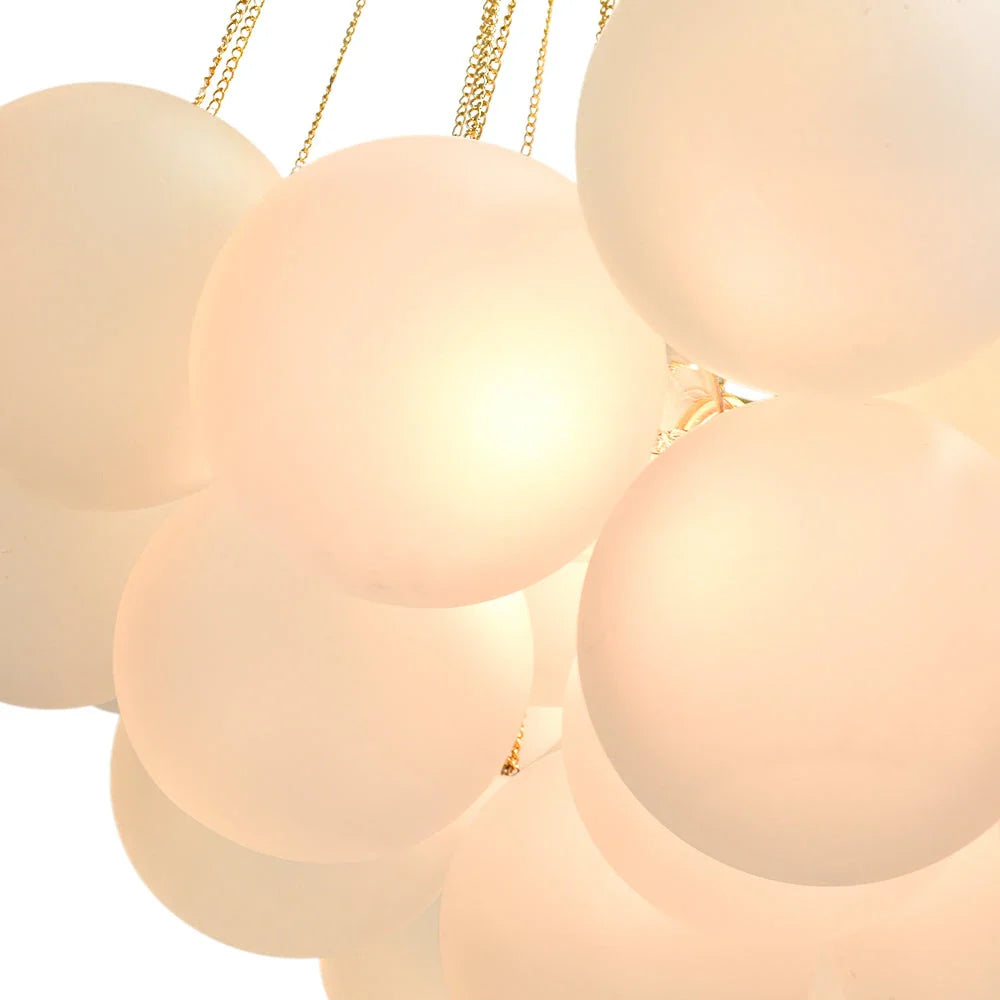 Jem Sculptural Glass Bubble Chandelier