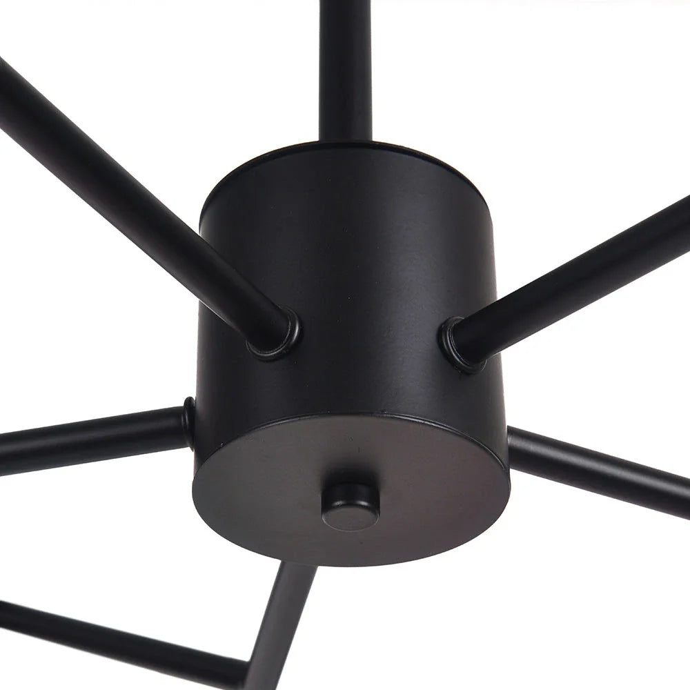 Zinnia 15-Light Mid-Century Bubble Chandelier