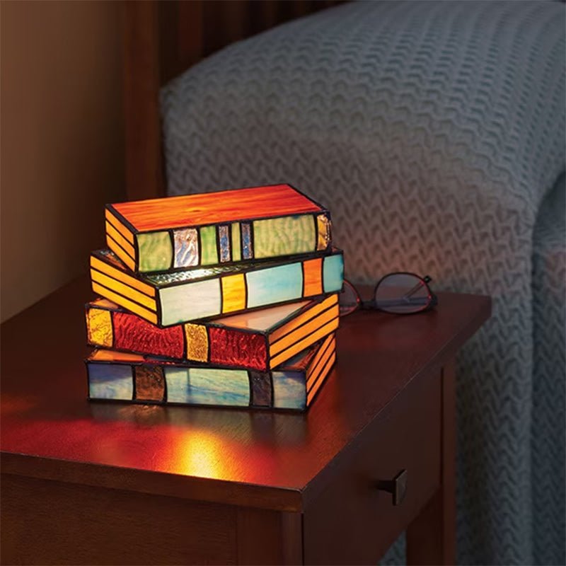 Artistic Mosaic Table Lamp with Soft Light for Living Room and Bedroom
