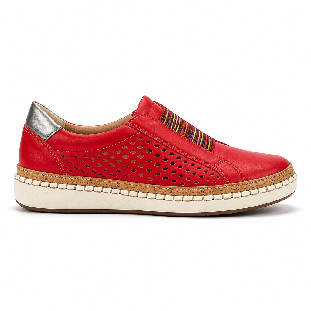 Women's Orthopedic Walking Shoes | Cushioned Insole, Arch Support | Non-Slip Rubber Sole, Shock Absorbing | Everyday Walking Shoes