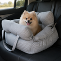 DogBedHouse Breathable Polyester Travel Carrier (Safety Hook & Car Seat Fit)