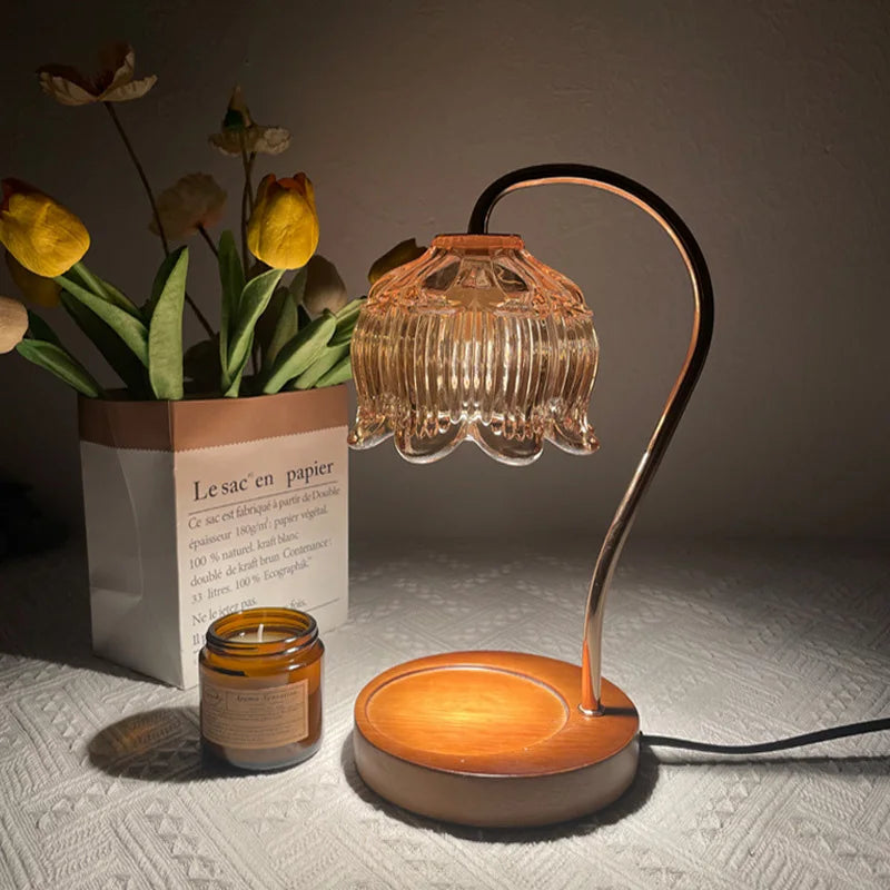 AntiqueAura - Vintage LED Night Lamp