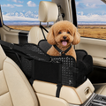 DogBedHouse Breathable Mesh & Safety Harness Dog Car Seat