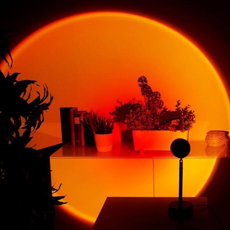 Atmospheric LED Sunset Lamp for Cozy Lighting Ambiance