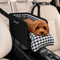 DogBedHouse Seat Belt Support & Anti-Slip Dog Booster Seat