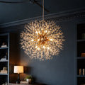 Gilda 9-Light Crystal Sputnik Chandelier