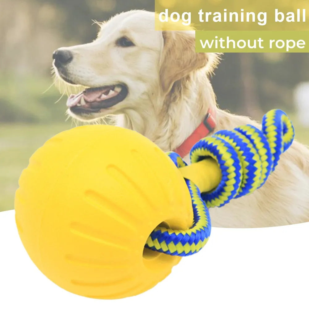 Durable EVA Solid-Core Dog Chew Ball (Tooth-Cleaning)
