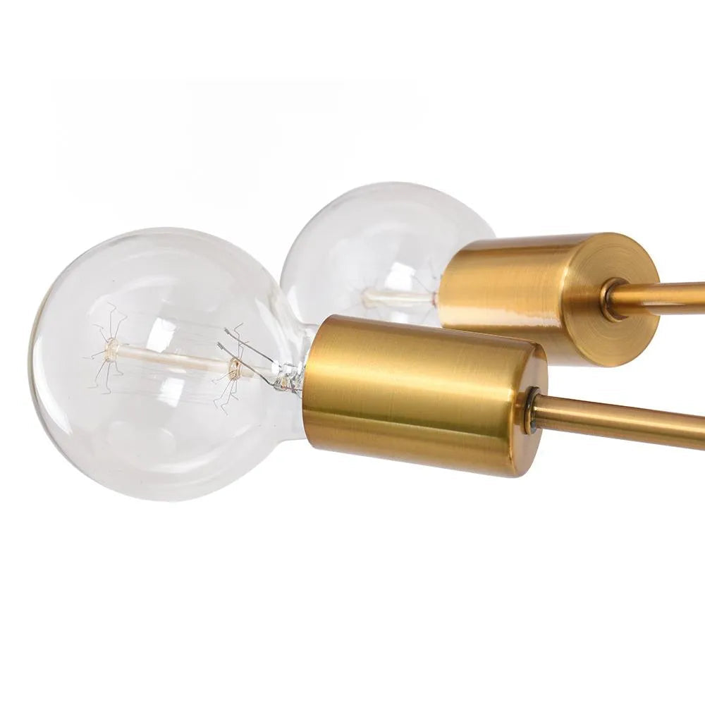 Liora Mid-Century 6-Light Sputnik Chandelier