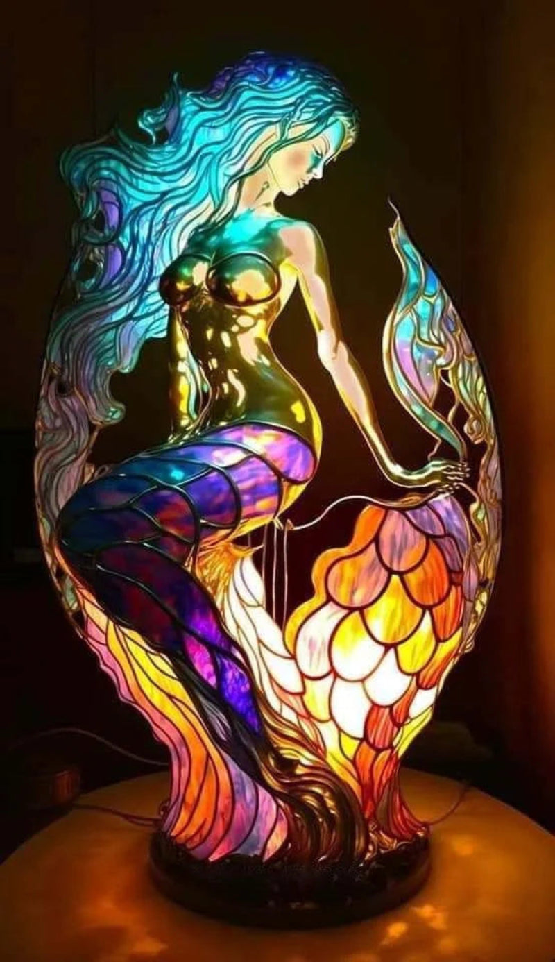 Artistically Handmade Table Lamp