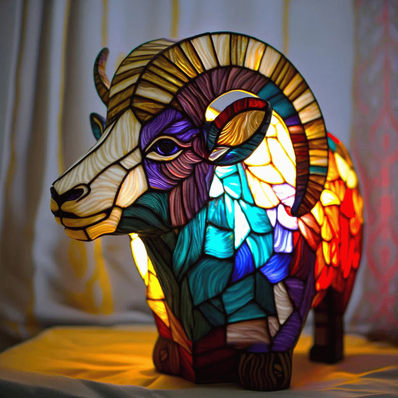 Artistically Handmade Table Lamp