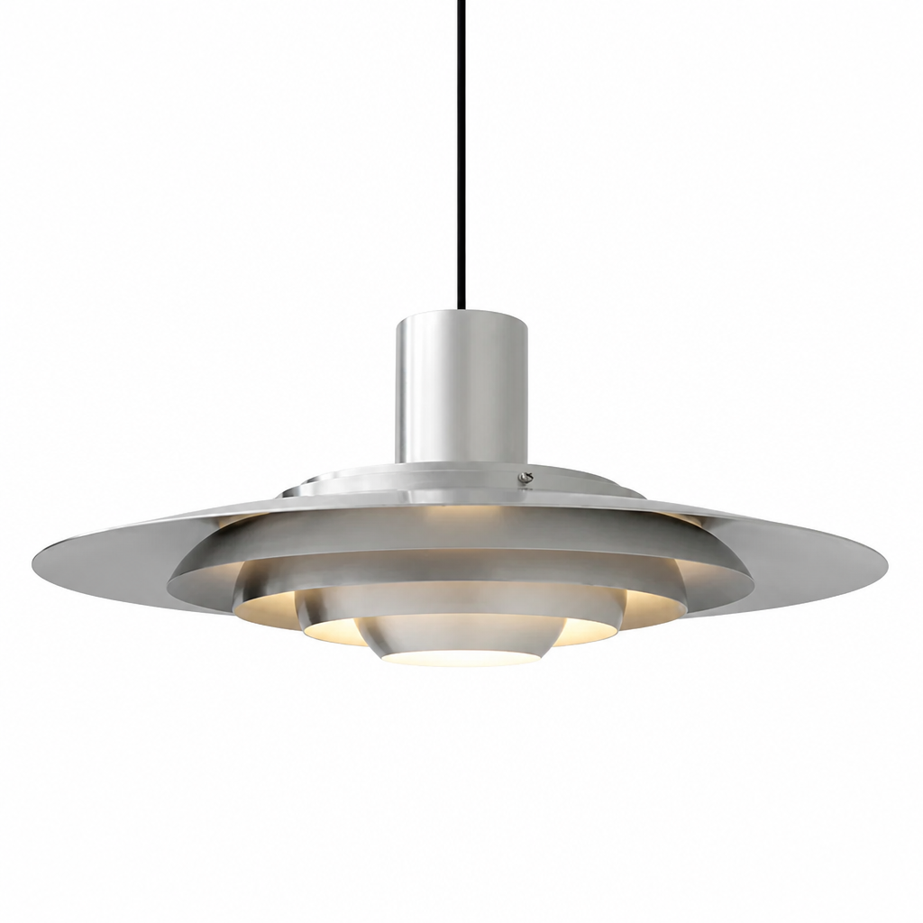 Pendant Light | Nordic Minimalist LED Design | Metal Body & E27 Socket | Adjustable Length