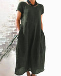 Avencea - Casual Dress - Boho - Modern Style in Linen - Ideal for Summer