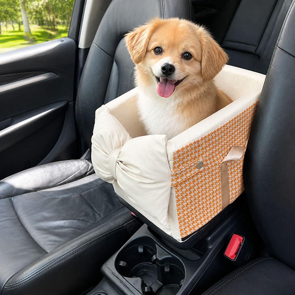 DogBedHouse Portable & Lightweight Dog Car Seat (Small Pets)