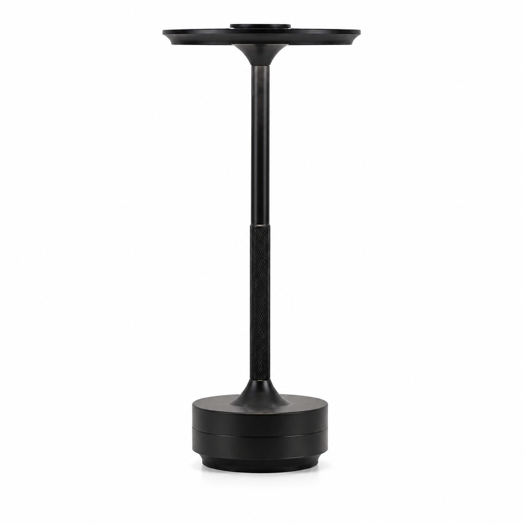 Table Lamp | Touch Sensor LED Color-Changing | Acrylic & Aluminum, USB Rechargeable Night Light