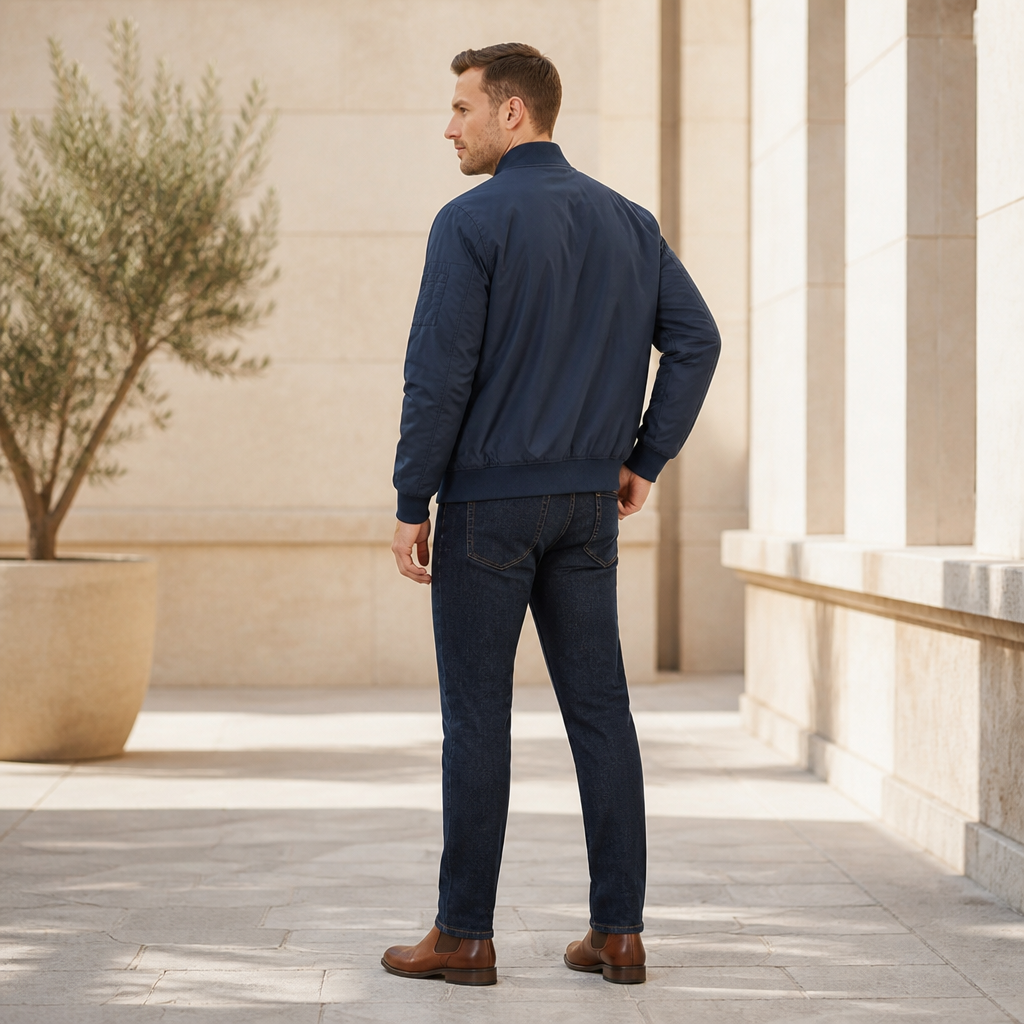 Men's Field Jacket | Raglan Sleeves & Urban Utility | Concealed Zip Pockets & Sleeve Organizer