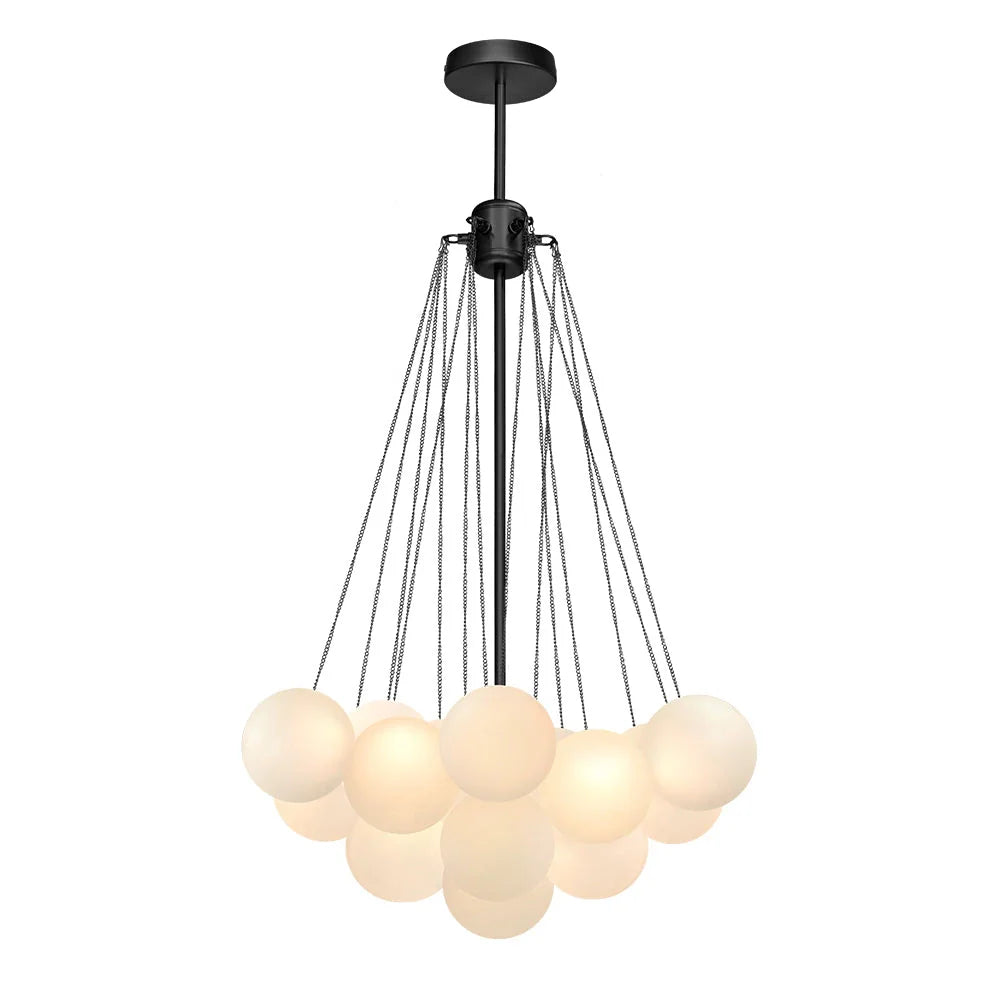 Jem Sculptural Glass Bubble Chandelier