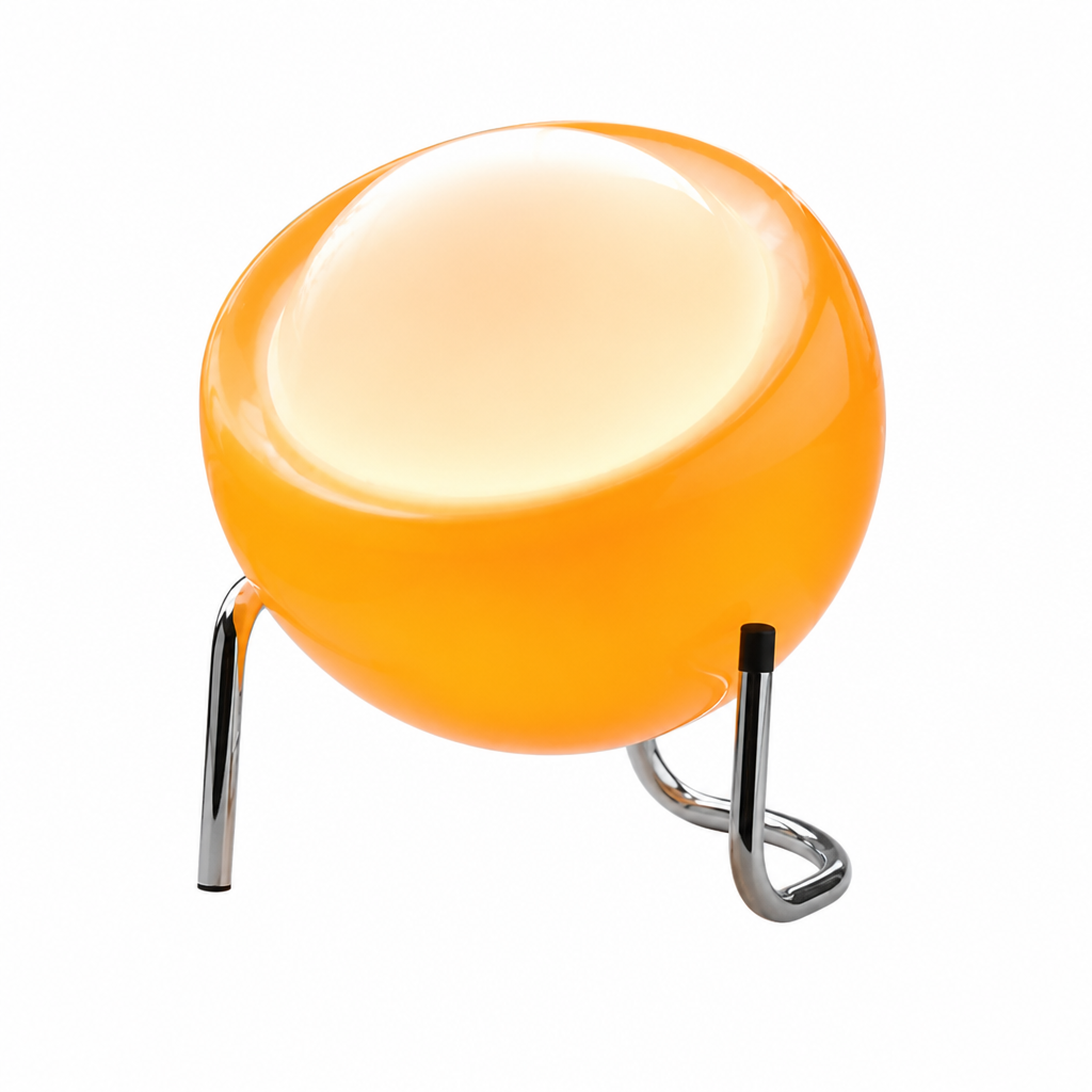 Glas-Nachtlicht | Retro LED Stimmungslampe | USB betrieben | Schlafzimmer & Wohnzimmer