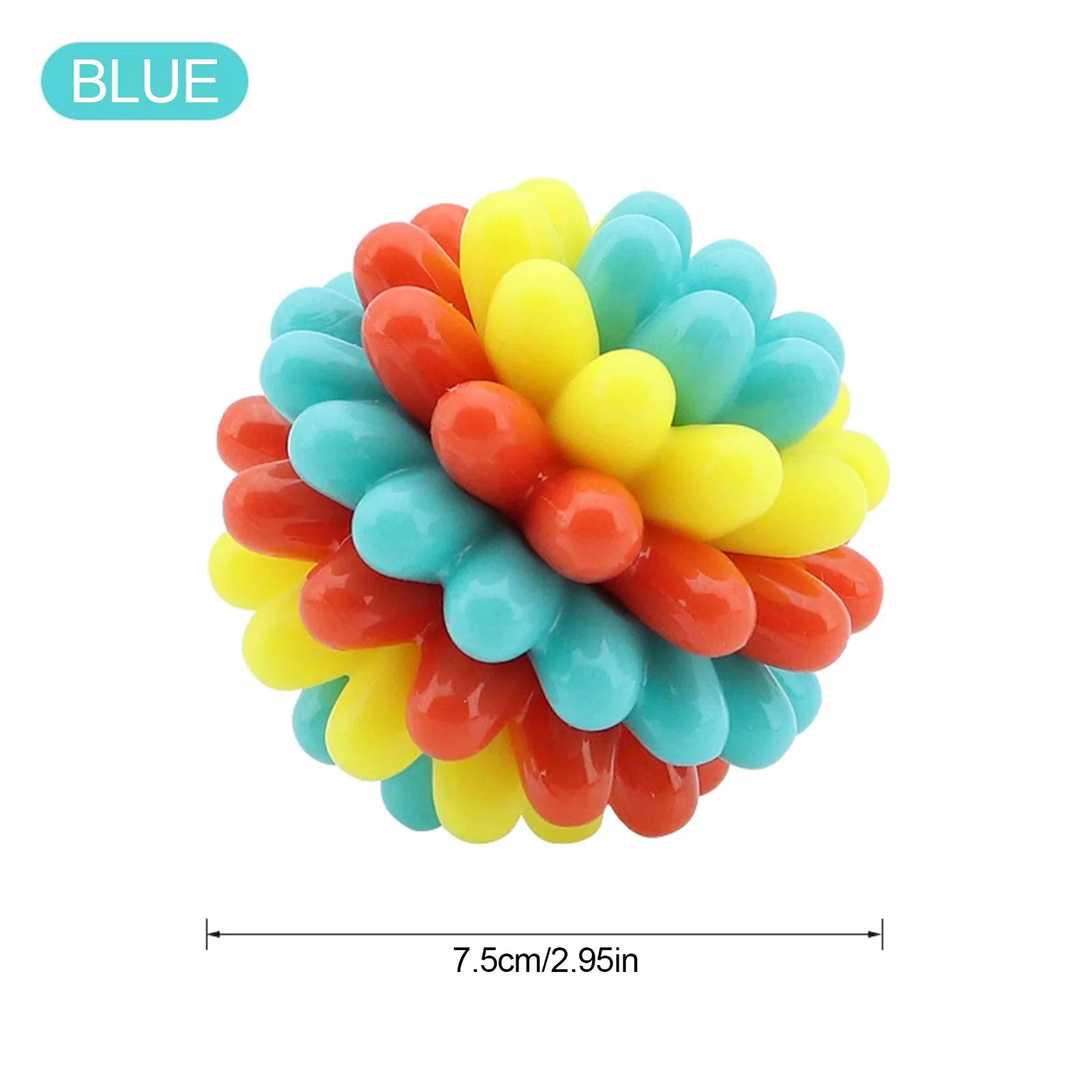 Durable EVA Solid-Core Dog Chew Ball (Tooth-Cleaning)