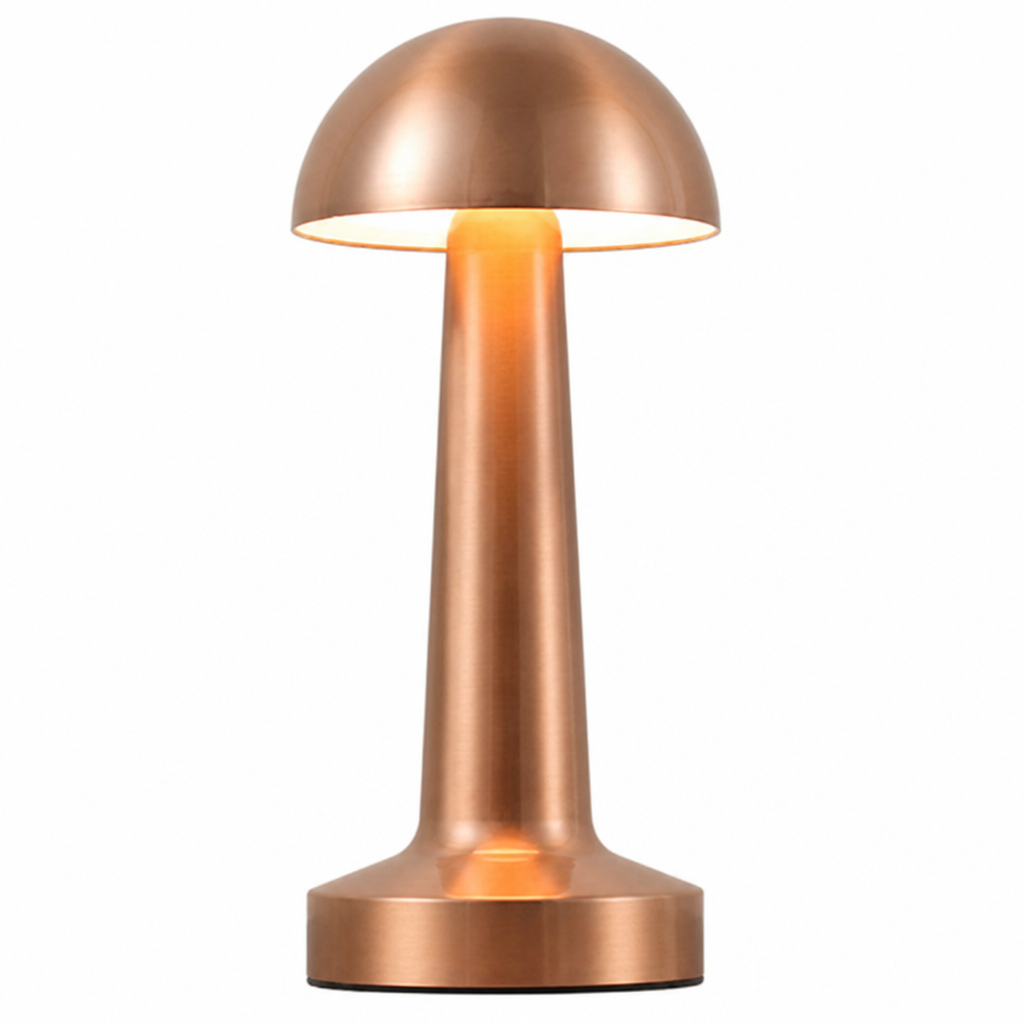 Table Lamp | Dimmable LED & Touch Sensor | USB Rechargeable | Metal Body
