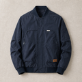 Men's Field Jacket | Raglan Sleeves & Urban Utility | Concealed Zip Pockets & Sleeve Organizer